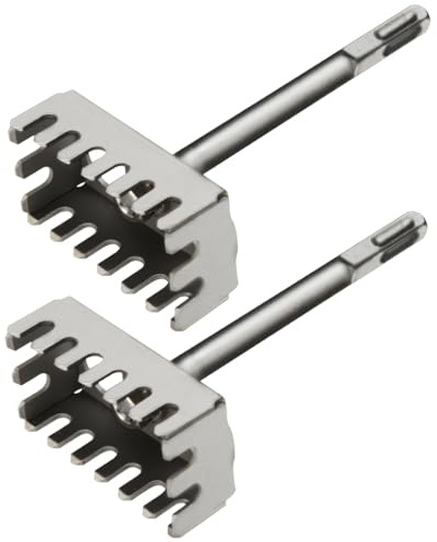 Quadratischer Lochschneider für 86-Typ-Abzweigdosen, hochfester rechteckiger Schlitzschneider für die Installation von Schalterdosensteckdosen, 2 Stück