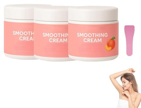 Luxevéria Facial Hair Removal Cream for Women, Herbionyx Hair Removal Cream, 2025 Professional Depilatory Care, Sensitive Skin Formula, Gentle and Non-irritating, for All Skin Types (3Pcs)