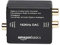 Amazon Basics Convertidor de audio coaxial óptico digital de 192 KHz a audio RCA analógico, ABS, 2 x 1.61 x 1.02 inches