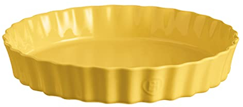 Emile Henry Tourtera alta/plato para tartas, 32 cm, cerámica