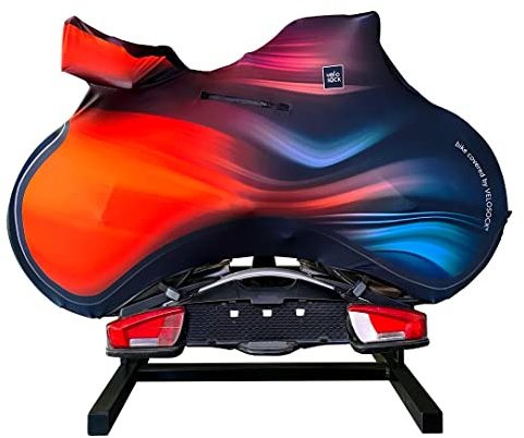 VELOSOCK Motion Wave Custodia Bici da Corsa - Idrorepellente | Per bici da corsa con manubrio drop fino a 65 cm, telai fino a 190 cm. Idrorepellente, non impermeabile.