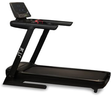 JTX Sprint-8 Pro, Smart Folding Treadmill: Powerful 3HP Motor, 20kph Speed, and 12% Digital Incline for Intense Workouts and Interactive Training Sessions. 3 Year In-Home Warranty