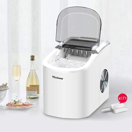 XINGLUOY Macchina for cubetti di Ghiaccio Commerciale Domestica da 15 kg al Giorno Mini Macchina for Fare Il Ghiaccio elettrica Domestica 12 Minuti Display a LED for Produzione Rapida Conveniente
