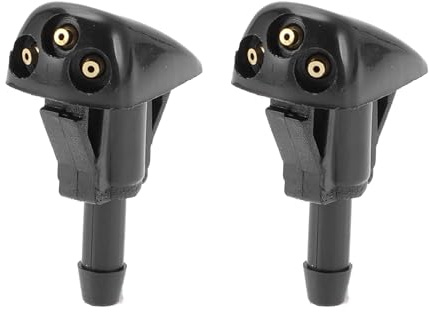 TUCKBOLD Getto Lavavetri per Vauxhall per Kia Sorento Durevole No.986303D000 | Getti Lavavetri Anteriori Getto Lavavetri Spruzzatore Tergicristallo Nero ABS 2 Pz