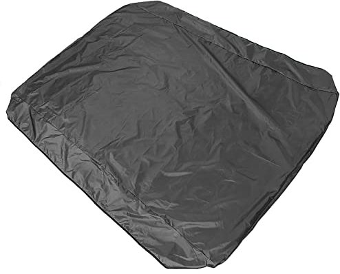 KIMISS Hollywoodschaukel-Abdeckung, Abdeckung, Sitz-Ersatz-Sonnenschutz, Wasserdicht, Staubdicht, Veranda-S-Markisen-Zubehör, Möbel für den Außenbereich, Garten, Innenhof, Grau,