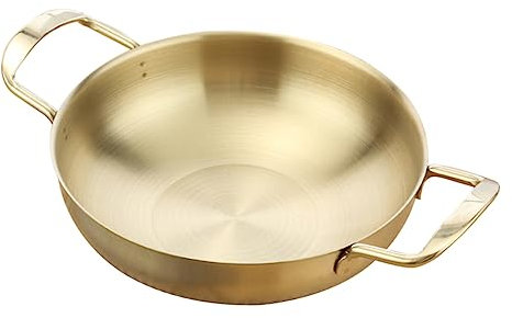 ZYSKABQ Acero Inoxidable Wok sartén de Acero Inoxidable sartén antiadante sartén antiadhering Acero Inoxidable Acero Caliente Acero Inoxidable bandejas de Campamento Mini Wok Non Stick Octopus Feet