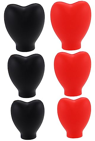 CALLARON 6 Stück Make Up Pinsel Schutzhüllen aus Strapazierfähigem Silikon Flexibler Schutz für Pinselborsten Verschiedene Größen Praktische Make Up Pinselabdeckungen für Reisen