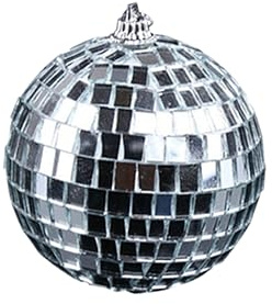 Vaguelly 1pezzi Palla Riflettente Da Palla Da Discoteca Appendere Per Feste e Decorazioni Per Party Discoteche e Luminosi