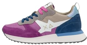 SUN68 Donna Sneakers Basse Z45216 Poliestere Fucsia 38