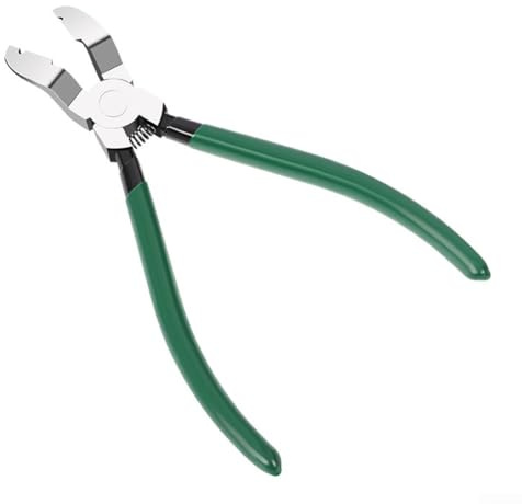 Eawfgtuw Pince à clip pour enlever les garnitures automobiles, outil de levier en acier allié avec tête en V, compatible avec panneaux de porte, lumières, boucles et instruments