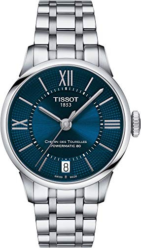 Tissot Orologio da polso automatico analogico da donna, Chemin des Tourelles Swiss Made