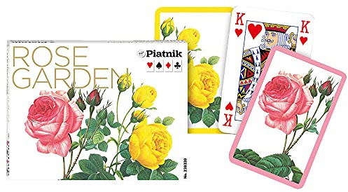 Piatnik Jeu de Cartes Rose Garden 2 x 55 Feuilles