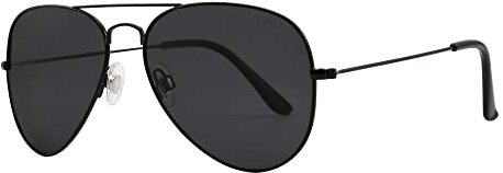 JOOX Occhiali da sole da pilota polarizzati classici donna e uomo, montatura in metallo ultraleggera con lenti con protezione UV400