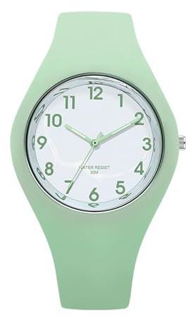 BIEWO Uhren für junge Frauen, Lady Jelly Serie, Sport-Silikonarmband, elektronische Sipmle Krankenschwester, Quarz-Armbanduhr