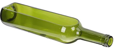Garneck Suspended Wine Bottle Tray Glass Bowl Food Container Dish Serving Plate Tableware