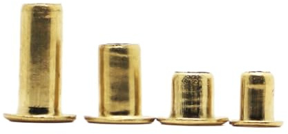 Idomin GB876 Tubular Rivets Double-Sided Circuit Board PCB Nails Copper Hollow Rivet Nuts M0.9 M1.3 M1.5 M1.7 M2 M2.5 M3 M4 M5 M6(Size:5mm,Color:M5 20pcs)
