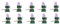 VENEKA 10X Digital Reverb Modul Karaoke Reverb Board Mixer Effekt Modul 0-99 100 Arten Von Effekten