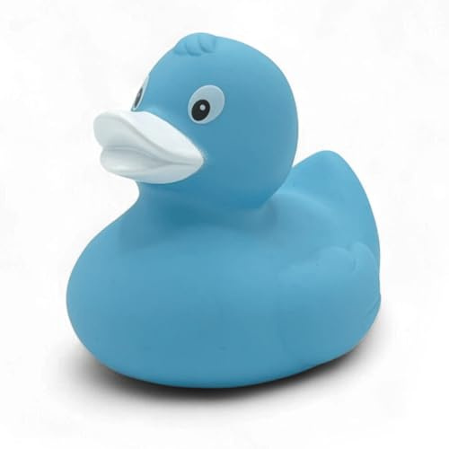 Quietscheente Renate Regenbogen Cool Water, eine original Badeente von SUPERLOTTI®, der Qualitätsmarke für Kinder! Nur echt in der Apfelbox!