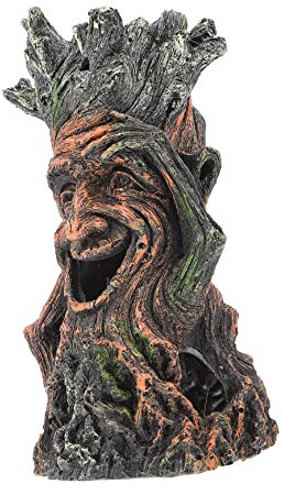 Mipcase 3pcs Aquarium Fish Tank Decoration Resin Tree Man Ornament Underwater Fish Tank Ornament