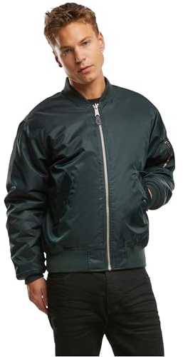 Brandit MA1 jacka, olika färgvarianter, storlekar S till 7XL, Flaskgrön, 7XL