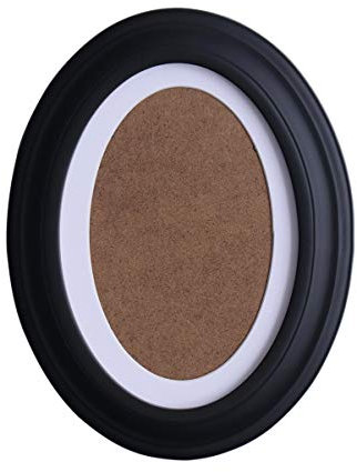 BESPORTBLE Marco de Fotos de Madera Marco Fotos Clásico Ovalado con Clavo sin Costuras Y Clavo para Decorar La Habitación Los Niños