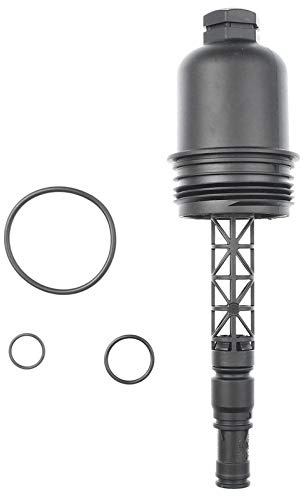 A-Premium Oil Filter Housing Cap Assembly Compatible with Mercedes-Benz S204 Series C250 2012-2015 Coupe, W204 Series C250 2012-2014 Sedan, SLK250 2012-2015 Convertible, 1.8L, # 2711800338