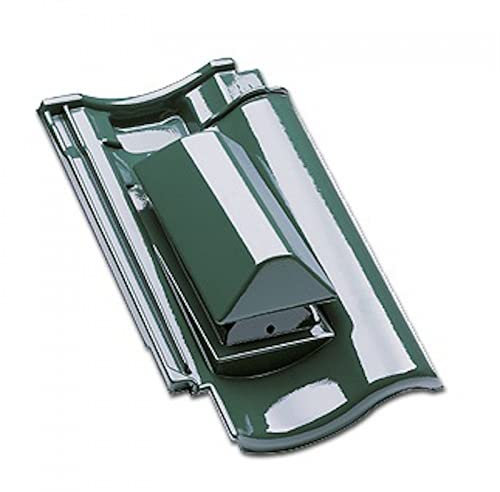 Fleck Sanitärlüfter PVC DN 100 für Koramic Alegra 15 Variante Farbe Koramic nussbaum – edelengobiert