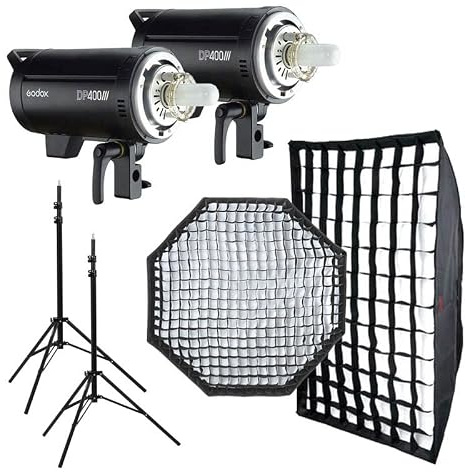 GODOX DP400III Duo kit Flash Studio