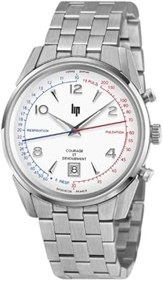 Lip Montre Himalaya 40 mm - Courage - Acier