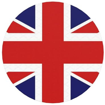 Englische Flagge. Verschönern Sie Ihr Zuhause mit unseren runden magnetischen Kühlschrankmagneten, verschiedene Themen