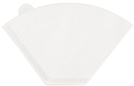 200 Count Coffee Filters #4, Cone Coffee Filter 8-12 Cup, White
