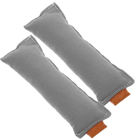 Sewroro Ergonomische Computer Ellbogenmatte Leichte und Rutschfeste Handgelenkauflage 2 Stück aus Baumwolle für Schreibtisch und Tastatur im Büro