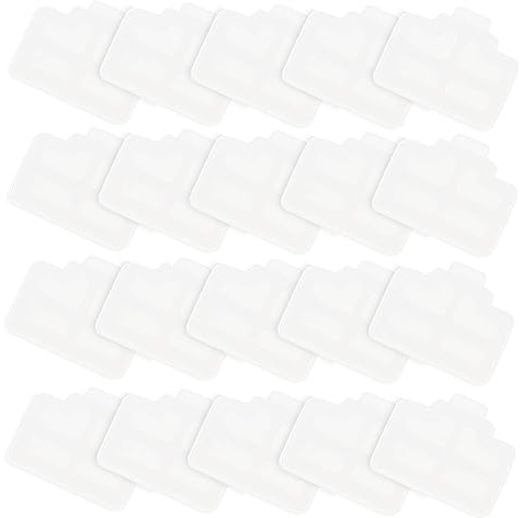 NUOBESTY Tapones Antipolvo para Puerto Ethernet, 50 Unidades, Protección para Conectores LAN, Compatibles con Router y Ordenador, Color Blanco, Diseño Práctico para Uso En Red Doméstica y Oficina