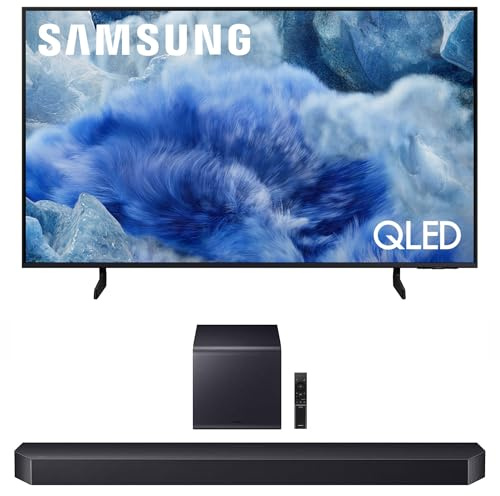 Samsung QN43Q8FAAFXZA 43 Inch Class QLED Q8F 4K Vision AI Smart TV with a HW-Q900F Q Series Soundbar 7.1.2 Ch Subwoofer (2025)