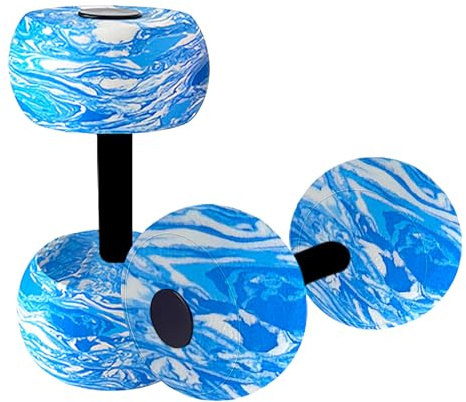 Pesi da piscina per aerobica in acqua | Manubri per aerobica – Attrezzatura per l'allenamento della forza per nuoto, tempo libero, viaggi, spa, club, lezioni di immersioni, piscina per bambini, adulti