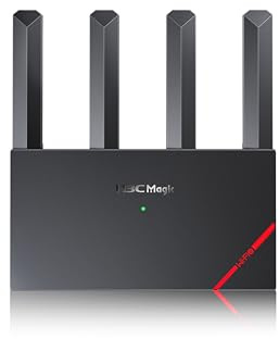 H3C AX3000 WiFi 6 Router(NX30 Plus) with 160MHz Channel, Dual Band Gigabit Wireless High Speed Router for Home| 2402 Mbps 5GHz & 574 Mbps 2.4GHz| Up to 200+ Devices| Full Security & Parental Controls | Subscription-Free Network Security & Parenta Controls,VPN, EasyMesh