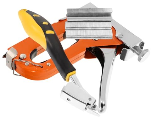 CTIRCHIU Manual Staple Gun and Staple Remover Set Hand Operated Upholstery Stapling Tool with Woodworking and Carpentry Fastening Equipment for DIY and Home Improvement