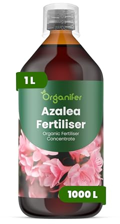 Fertilizante líquido para azalea 1L – Fertilizante orgánico para floración abundante y hojas sanas – Favorece vitalidad y raíces fuertes – Organifer