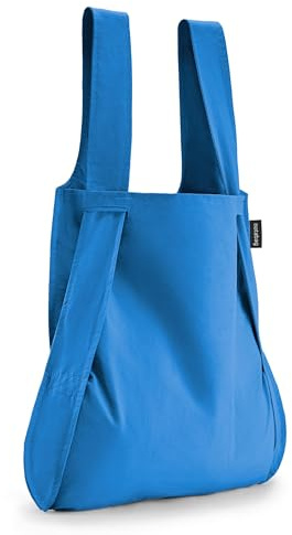 Notabag Original - Wasserabweisende, wiederverwendbare, faltbare Tasche und Rucksack (Blue)