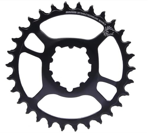 SRAM X-Sync 2 Eagle 34T Steel Direct Mount Chainring for 10-12-Speed 3-Bolt Black | Durable, Narrow-Wide, Optimized for 1x Drivetrains