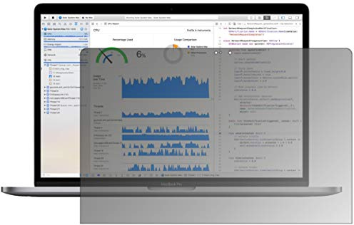dipos I Protection écran de Confidentialité compatible avec Apple MacBook Pro 13 Pouce (2019) Protecteur d'écran Privacy Anti-Espion