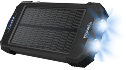 POWER plus Beluga Solar Powerbank 10.000mAh | Qi drahtlos Aufladen | USB outputs und Typ C Input/Output max. Leistung 10,5W