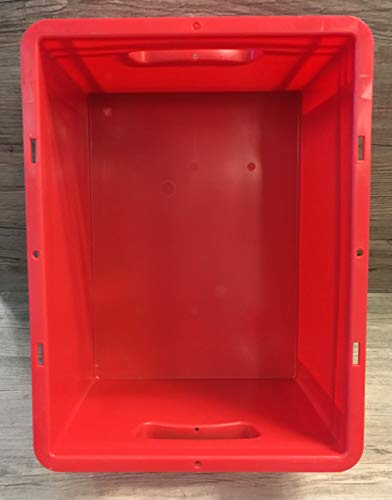 Auer Eurokiste E6, 400 x 300 x 220 mm, rot