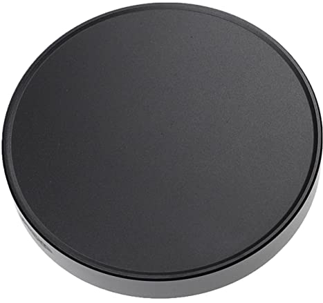 vhbw Bouchon d'objectif 85 mm Compatible avec O.D. Matte Box Step Up Ring 85mm Appareil Photo - Flanelle/Aluminium (anodisé), Noir-Mat