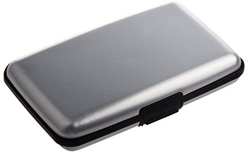 Juwaacoo -Etui Kreditkartenetui Metall Portemonnaie One Size in silber, silber, Einheitsgröße