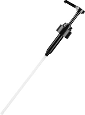 Zerodeko 1pezzi Dispenser Pompetta Dosatore Per Sapone Liquido e Lozioni Press Pump Plastica Nera Facile Controllo Adatto Per Cucina e Bagno Ricambio Efficiente