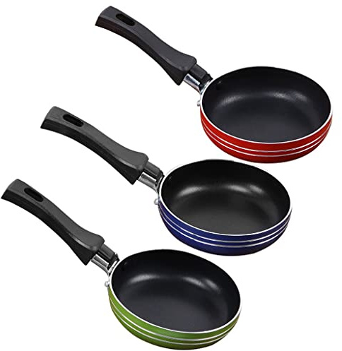 PACUM Sartén Sartén Antiadherente De Acero Olla Olla Para Estofado Utensilios De Cocina Herramientas De Cocina Olla Eléctrica Multifuncional (Color: D, Tamaño: 12 Cm) vision