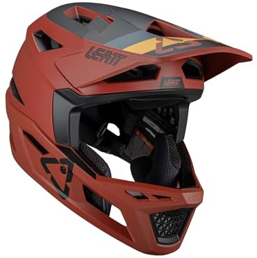 LEATT Casco MTB Gravity 4.0 Integral aireado y certificación Downhill