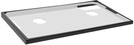 Bothyi Tank Lid Cover Tank Lid with Frame Anti Jumping Simple Installation Sturdy Acrylic Aquarium Top Cover with Feeding Holes, for 40, 40cmx22.5cmx1.2cm
