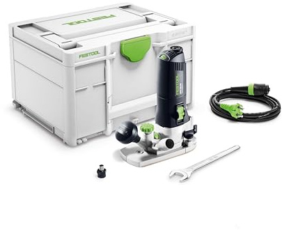 Festool MFK 700 EQ-Plus Modul-Kantenfräse - Multifunktionsfräse 720W | Inklusive Systainer - 8 mm Spannzange - Frästiefe 1/10 mm genau einstellbar - Zum Bündigfräsen, Fasen und Abrunden